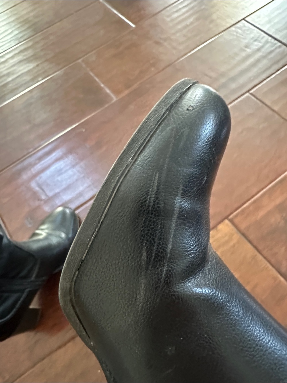 Style & Co. Black Slouch Mid-Calf Block Heel Boots - Picture 6 of 12